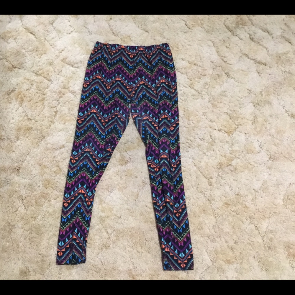 Bright Multicolor No Boundaries Leggings